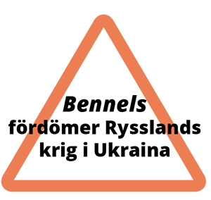 Bennels fördömer Rysslands krig i Ukraina